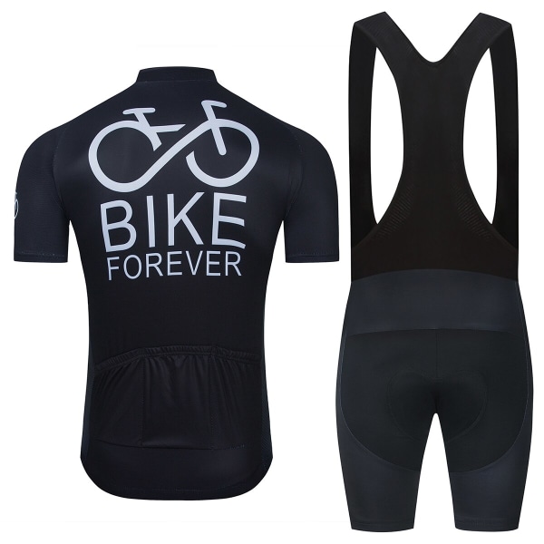 2022 Nytt sykkelsett sykkeluniform sommersykkeltrøyesett landeveissykkeldrakter MTB sykkelklær Pustende sykkelklær Auburn Asian Size -XXL