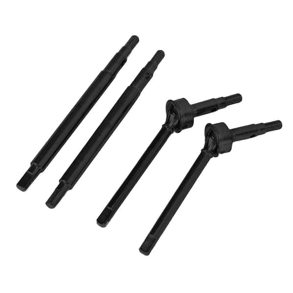 Traxxas 1/18 RC Bil Forreste Bageste CVD Drivaksel Messing Forlænger Adapter Sort