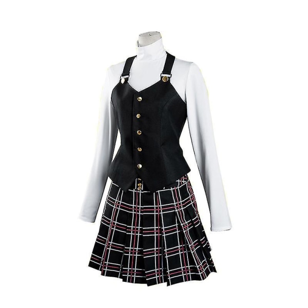 Persona 5 Cosplay -asukuningatar Makoto Niijima Cosplay Uniform Dress -asu XS