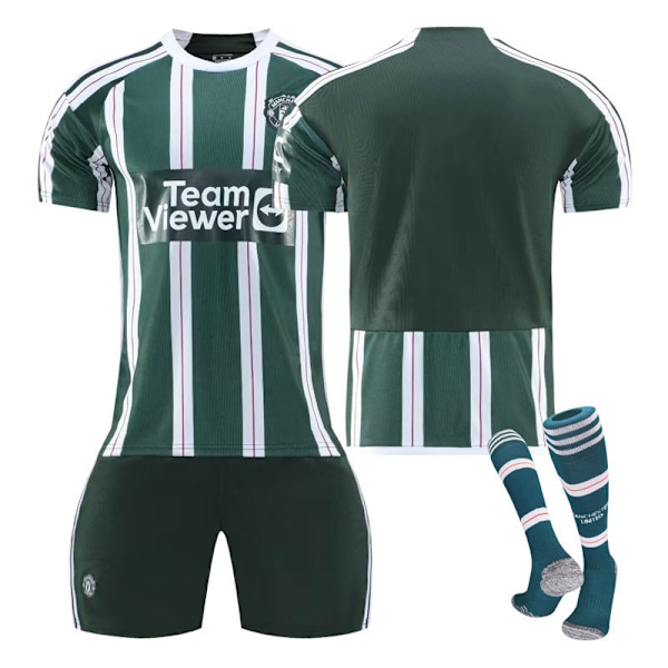 23-24 Red Devils away jersey lasten opiskelijoille aikuisten puku urheiluvaatteet no number 22