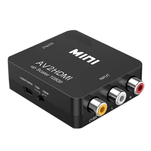 til AV til Konverter Adapter for TV/PC/ / STB/