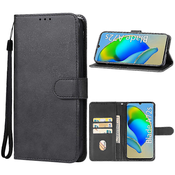 För ZTE Blade A72s Läder Telefonfodral