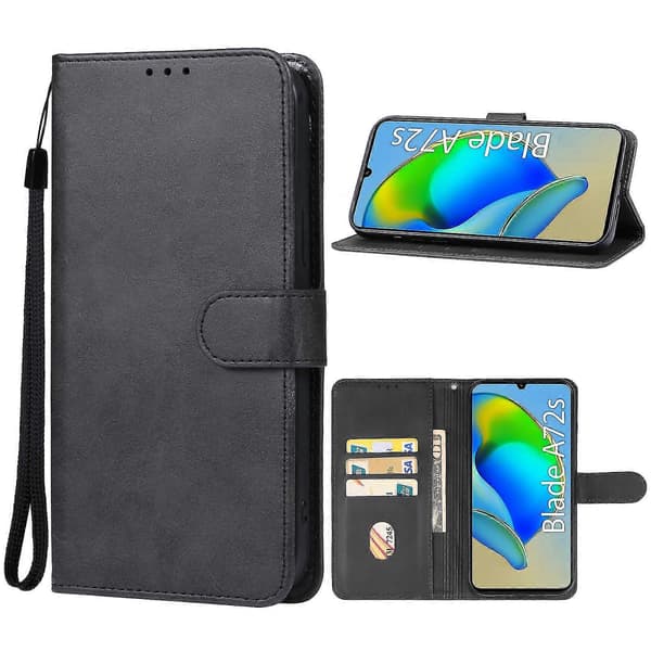 Læder telefoncover til ZTE Blade A72s