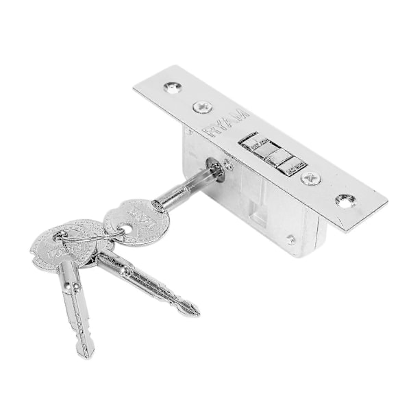 Usynlig/dør lås, Skyvedør lås, Låslegeme i legering, Ramme glassdør, Solid, Slitesterk, Dør Ha