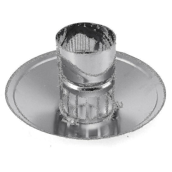 4/6/8 Tommers Røykrør Pipehatt Skorstein Regnhatt Røykvare Sink Legering Soppformet