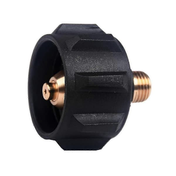 Qcc1 Propan Adapter Regulator Ventilfitting Med Møtrik Og 1/4 Tomme Hanrørgevind