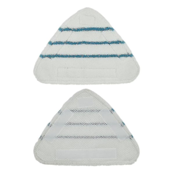 3 st Ångmopp Ersättningsdynor Triangel Tvätthållbar Duk Rengöring Golv Mikrofiber Mopphuvuddyna Ånga
