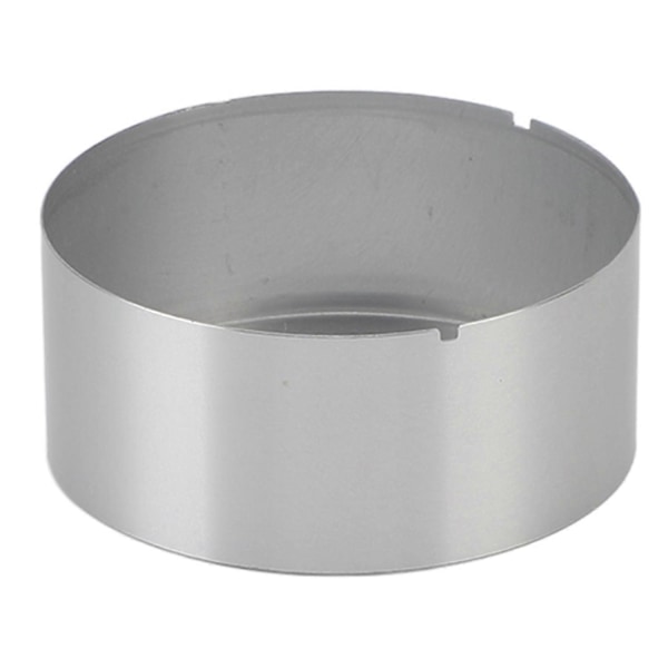 Kameraobjektiv Adapter Cirkel Aluminium Stabil Præcis Objektiv Front Ring Cirkel Adapter til ZV1 Sølv