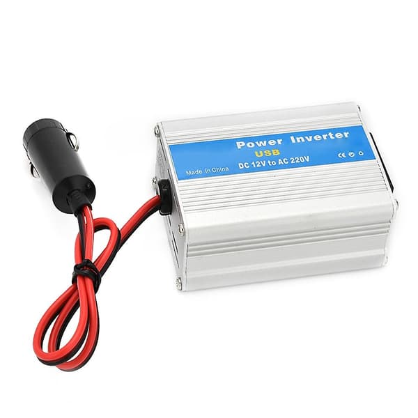 Bærbar Bil Power Inverter 200W DC 12V til AC 220V Lader Konverter Transformator med Lade USB P