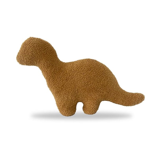 Dino Nugget Pute, Søt Dino Nugget Decor, Chicken Nugget Pute Plysj til påske Bursdagspynt, gave til barn Thunder Dragon