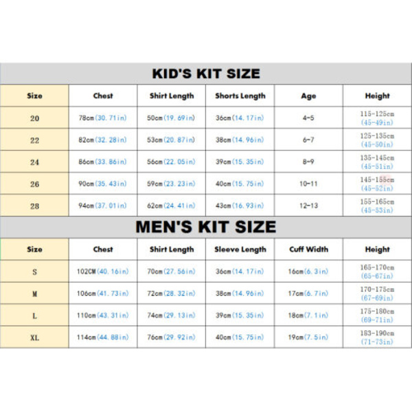 World Cup Kids Boys Football Kit Ronaldo Treningsdraktsett 20