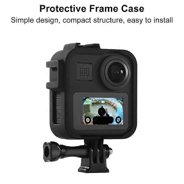 Ramme Etui til Go Pro MAX 360 Kamerahus Beskyttelsesramme til Go Pro Max Tilbehør