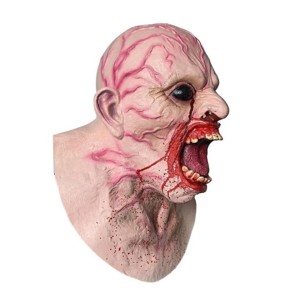 2023 Mask Horror Hodeplagg Halloween Skrekk Mask Masquerade Uhyggelig skummelt skummelt festrekvisitter Cosplay-tilbehør