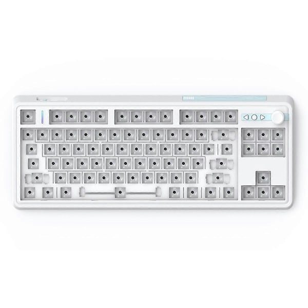 LS01 Tilpasset Mekanisk Tastatur Kit Hot-Swappable Bluetooth 2.4G Trådløs RGB Bakgrunnsbelyst Gasket Struct
