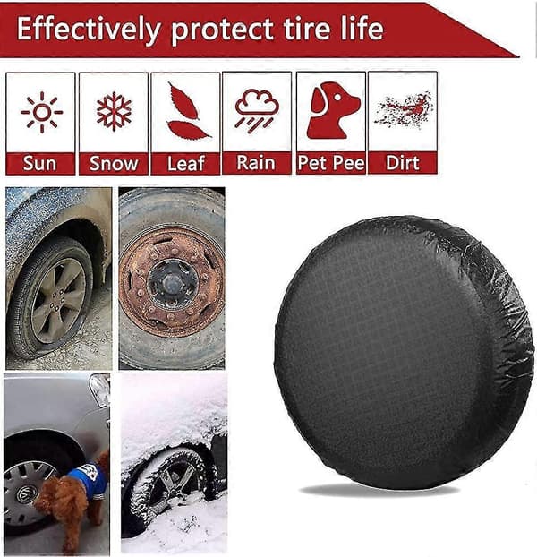 Däckskydd för husbilsdäck 4-pack Silver, Vattentäta UV-solskydd