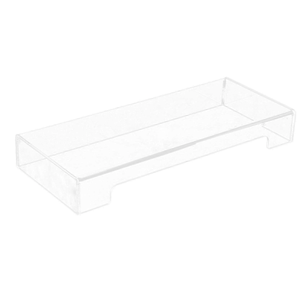 Akryl Mekaniska Tangentbordsskydd Transparent Hållbart för Skrivbord 5x150x48mm