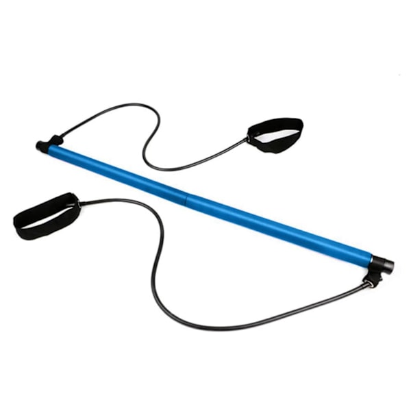 Pilates Bar Kit med Motståndsband, Träningsutrustning för Kärnstyrka för Ben, Höfter, Midja och Armar