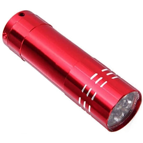 Negletørrer Mini 9 Led Lys Led Lommelygte, Bærbar Negle Lommelygte UV Lampe