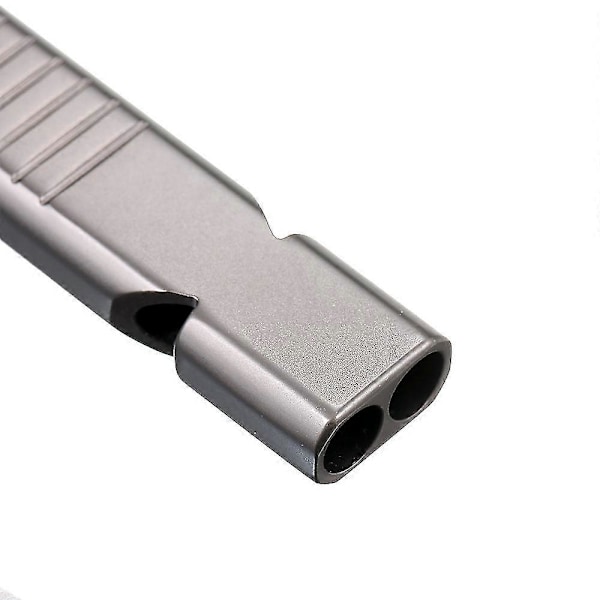 32GB USB3.0 U Disk Fløyte USB Minne 2-i-1 Design Bærbar U Disk Sink Legering Materiale Solid og Holdbar Plug and Play Grå 32GB