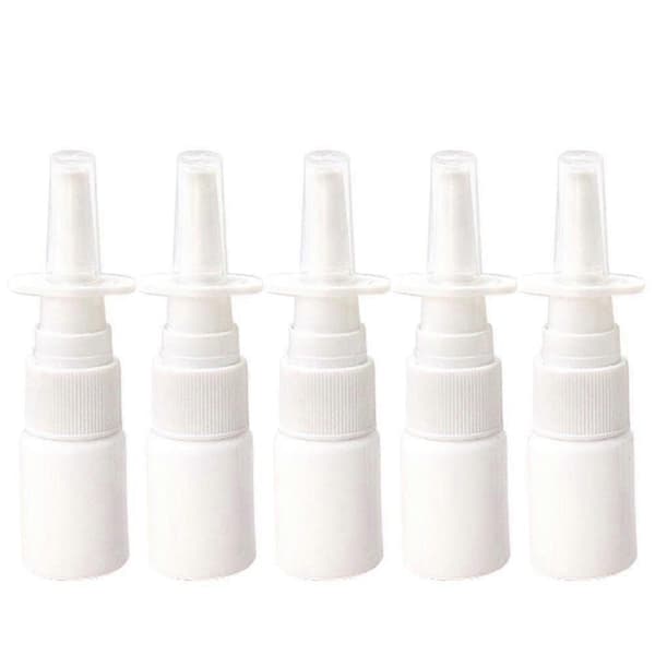 10 st 10 ml sprayflaska påfyllningsbar nässpray i plast