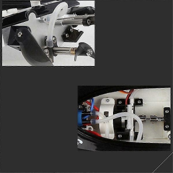 2 st FT012-9 Roder Akterpropeller 2 Blad Propeller för FT012 2.4G Borstlös RC Båt Reservdelar Tillbehör