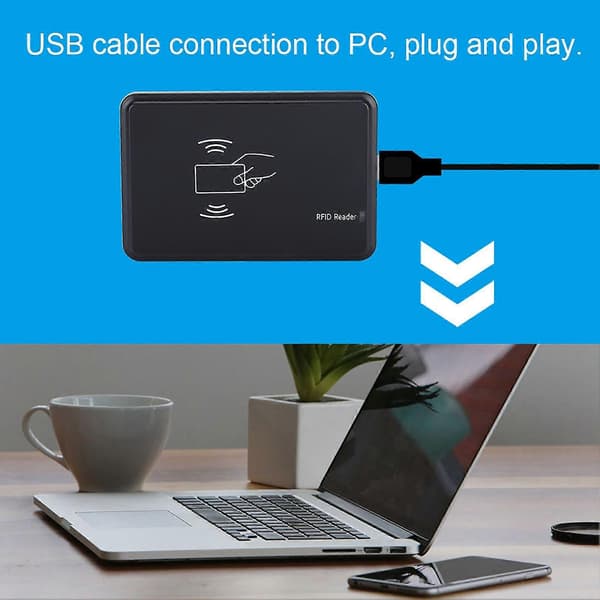SSRGV 125Khz USB RFID Leser Skriver Kontaktløs Nærhetssensor Smart ID Kortleser