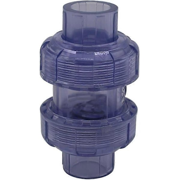 2 st PVC backventil innerdiameter ventil avloppsventil anti-lukt simning