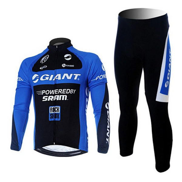 2023 GIANT Cykeltröja Set Höst Långärmad Ropa Ciclismo Cykelkläder för män Cykelkläder MTB Road Bike Suit Maillot long sleeve suit XXL