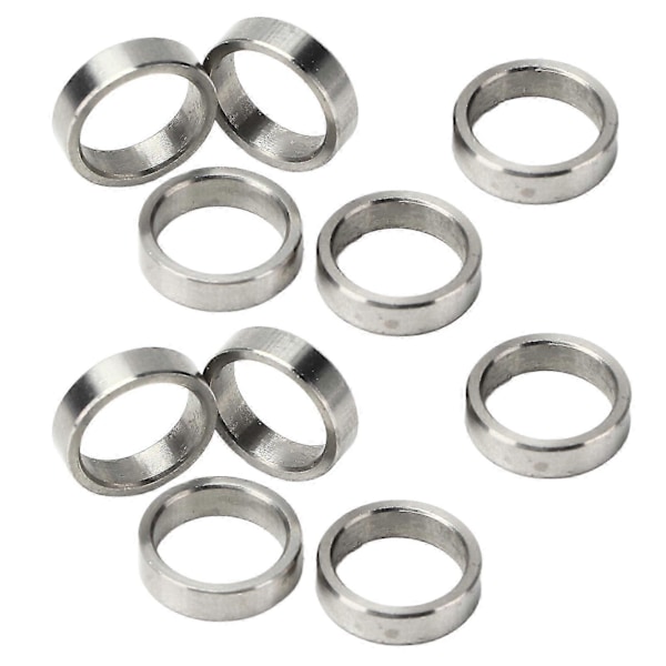 10 stk. Spændeskive 15 mm OD 12 mm ID Rustfrit stål Hardware Tilbehørssæt Kit3515-0015-0040