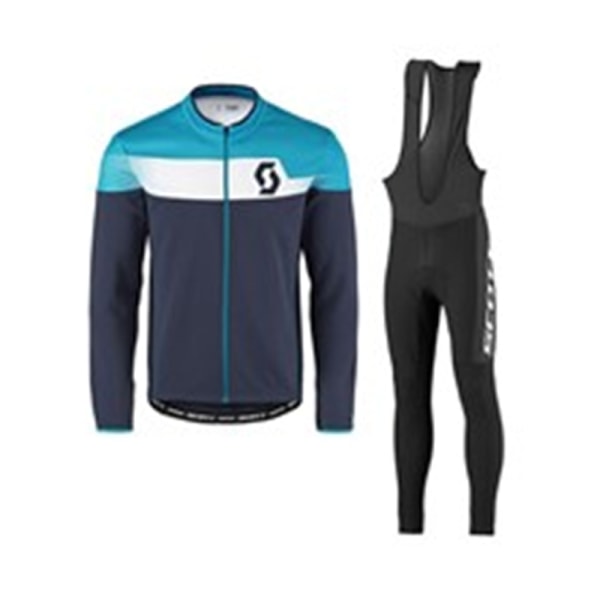 SCOTT 2023 mountainbike cykel herr långärmad kostym cykelkläder andas MTB cykelkläder jersey ciclismo cycling set 12 L