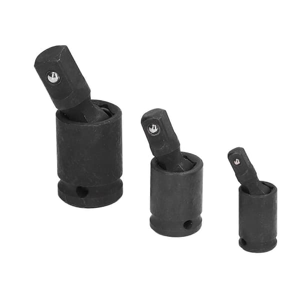 3 stk. Slagfast Adapter Sæt med Forlænger - 1/2 \"
