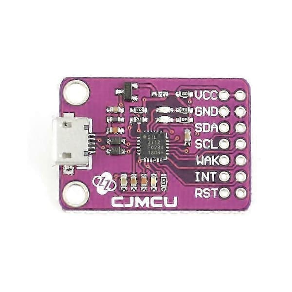 CP2112 Debug Board USB til I2C Kommunikasjonsmodul Modifisert Komponent Enhet