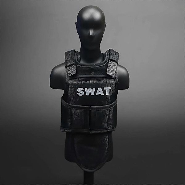 Nya modeller 1:6 Skala Soldat Actionfigur Kläder Tillbehör SWAT Taktisk Ballistisk Väst För Militär, 12 Tum