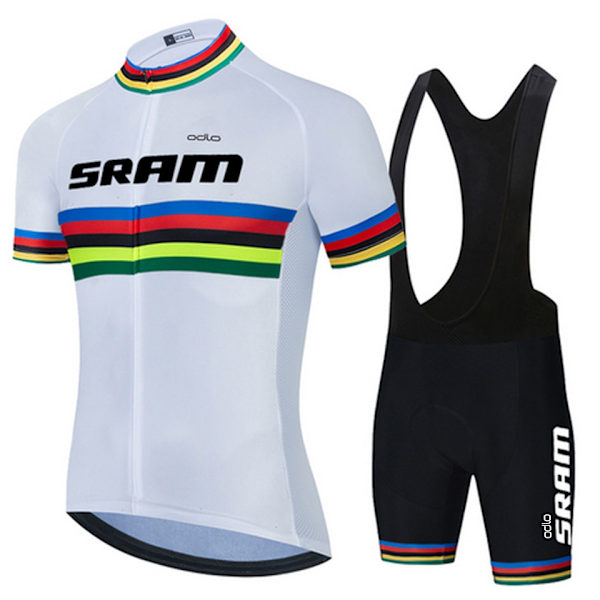 SRAM Miesten Pyöräilyvaatteet Kesä Miesten Setit 2023 Mtb Set Urheiluvaatteet Shortsit Univormu Jersey Housut Mies Vaatteet Paita Ruokalappu Dark Grey 4XL