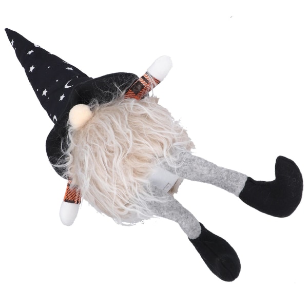 Halloween Plysj Gnomes Lekeferie Søt Utsøkt Gnome Dukkedekorasjon Ornamenter Med Lys Top Hat