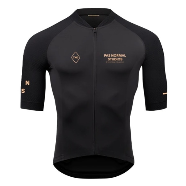 PNS cykeltrøjesæt til mænd med kort ærmet åndbar MTB-cykel Sommer Sort cykeltøj Maillot Ropa Ciclismo Uniform Suit 12 L