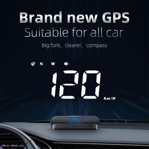 M1 Auto OBD2 GPS Head-Up Display Elektronikk HUD Projektor Digital Speedometer