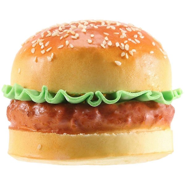 1 stk. Realistisk Hamburger Livagtig Simulation Falsk hamburger Bageri Display Børne Mad Brød Legetøj Hjem D