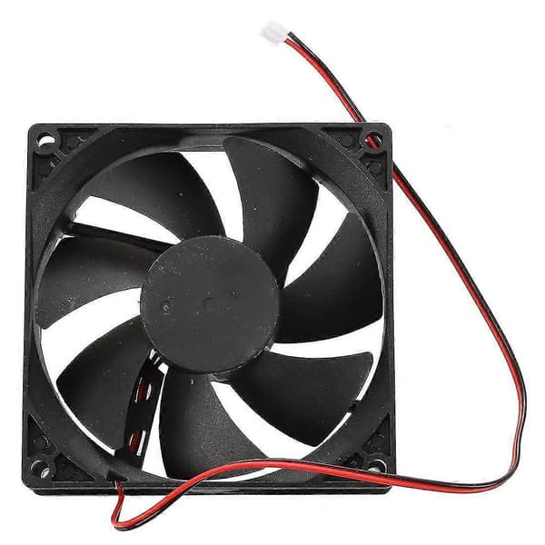 90mm X 25mm DC 12V 2-pin Køleventilator til Computer Kabinet CPU Køler