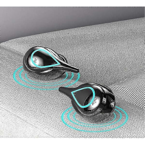Bluetooth-headset med stor skärm, trådlöst sportheadset, låg latens och brusreducerande headset