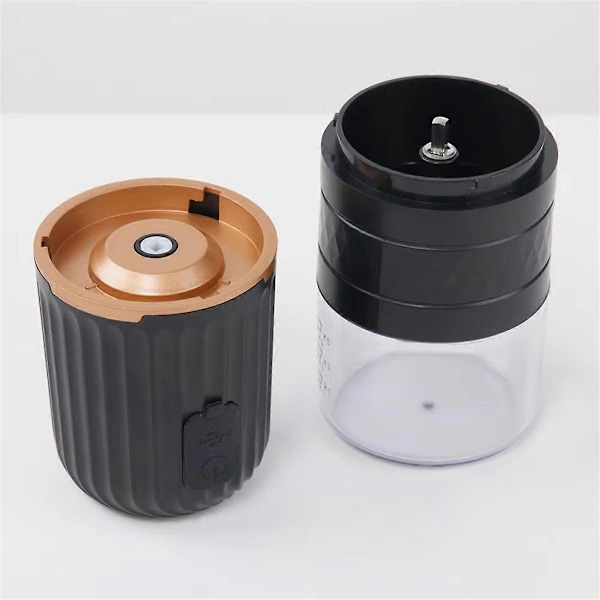 Bärbar Kaffekvarn - USB Uppladdningsbar Automatisk Bönkvarn med Espresso Maskinfunktioner för T
