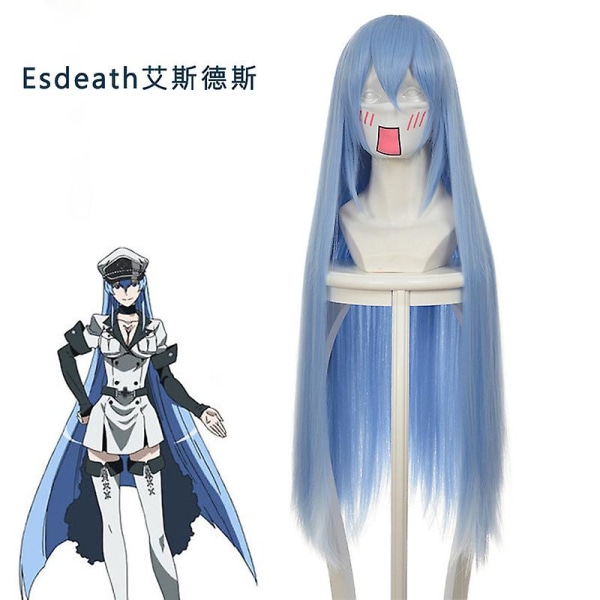 Kame Ga Kill! Esdese Esdeath Cosplay Costume Empire General Apparel Fuldt sæt Uniform Outfit Halloween XS