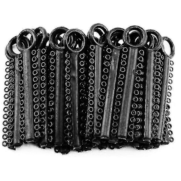 20/40 Stycken Svarta, Transparenta, Flerfärgade Tandreglerings Ligatur Elastiska Gummiband Verktyg