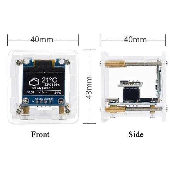 DIY Sääkello Sarja WIFI Moduuli Esineiden Internet Aika