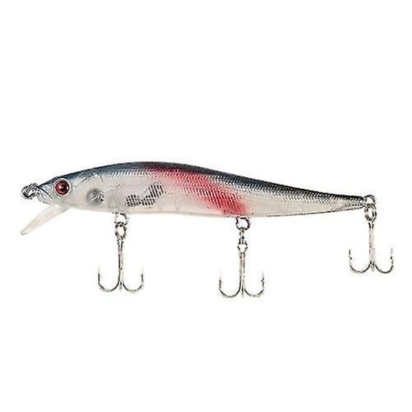Fiskelokkemad 5 stk. 12cm/13,5g Fiskelokkemad Med 3 Fiskegrej