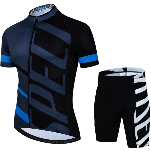 2023 Pro Team Cykeltröja Set Sommar Cykelkläder MTB Cykelkläder Uniform Maillot Ropa Ciclismo Man Cykelcykeldräkt Ivory XL