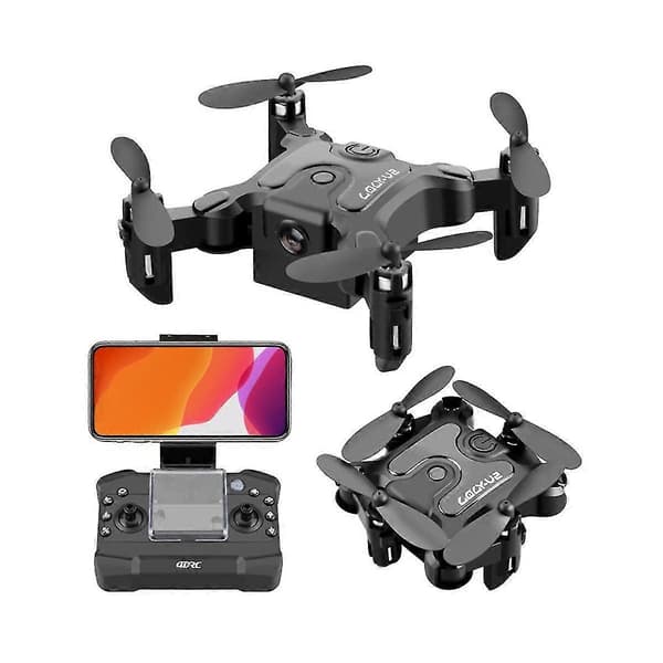 Mini Drone 4k Profesjonell Hd Kamera Høy Hold Modus Rc Helikopter, Rc Rtf Quadcopter Foldable Quad