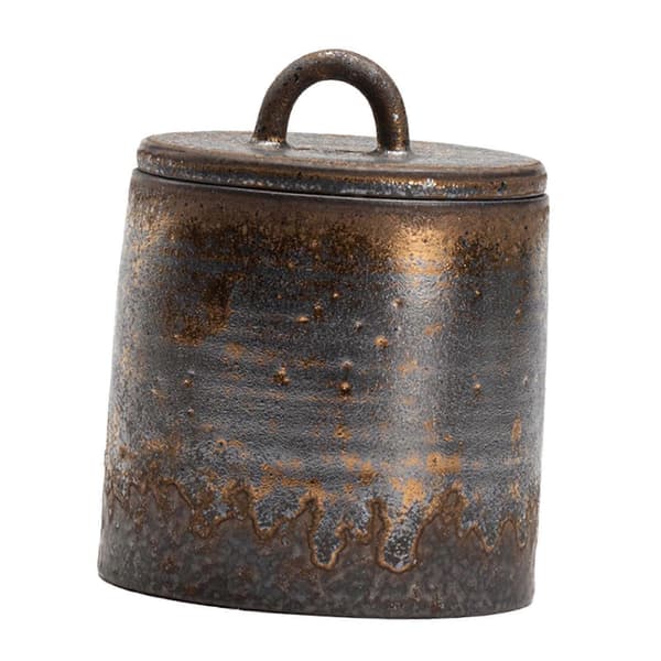 Teförvaringsburk med Lock Mångsidig Inomhusarrangemang Sovrum Traditionell