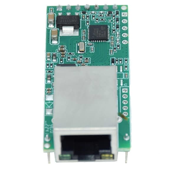 Lavpris -TCP232-T2 Seriel TTL til Ethernet Modul Understøtter Dataoverførsel over LAN Netværk T2-E8