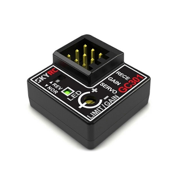 Gyro Sensor GC301 4-8.4V Mini Gyro Sensor Gyroskop for RC Bil Styringsutgang Korrigerende Integrat